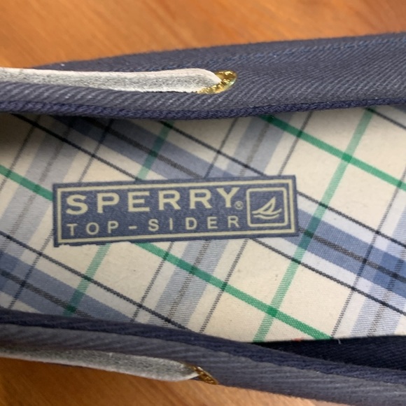 Perry Top-sider Canvas Shoe w Leather Lace - Picture 6 of 6